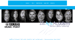 Desktop Screenshot of jjsartsacademy.com